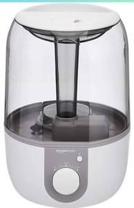 lot 13021 image: Basics Humidifier with Night Light and Aroma Diffuser - 4-Liter, White