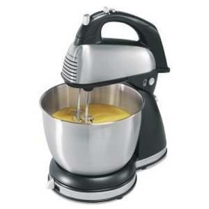 lot 13029 image: Hamilton Beach Classic Stand Mixer, 6 Speeds and QuickBurst, Black, 64651