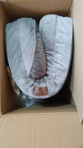 lot 13037 image: BEDSURE COMFY PET BED IN GREY SIZE MEDIUM