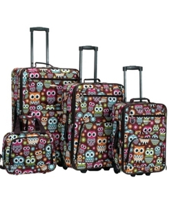 lot 13139 image: Rockland 4-Pc. Softside Luggage Set
