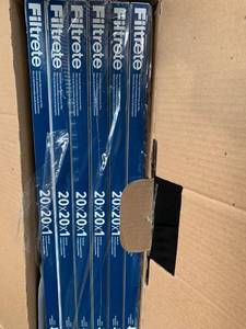 lot 13155 image: 3M - Filtrete Filter - 20�� x 20�� x 1�� - Set of 6