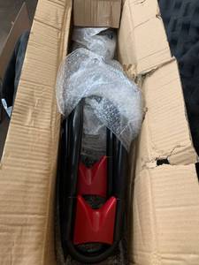 lot 13165 image: Bike Stand - Metal - BlackRed
