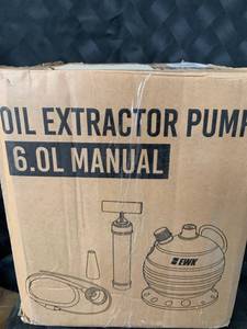 lot 13176 image: EWK - Oil Extractor Pump - Manual 6.0 Liter