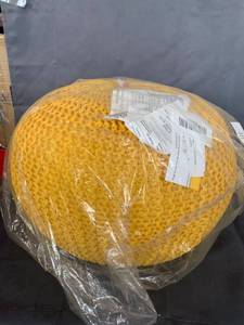 lot 13263 image: Yellow Pouf Medium Size