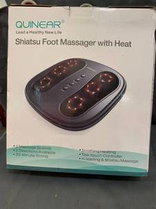 lot 13314 image: Quinear Shiatsu Foot Massager With Heat