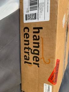 lot 13323 image: Hanger Central Space Saving Plastic Hangers 30pk