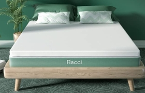 lot 13068 image: RECCI 2 INCH MATTRESS TOP QUEEN SIZE