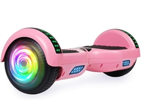 lot 13295 image: Electric Self Balancing Scooter Pink JY-T3