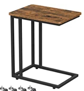 lot 13312 image: Vasagle End Sofa Table 50x50cm