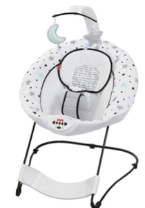lot 13347 image: Fisher Price See And Soothe Deluxe Bouncer