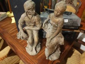 lot 33196 image: 2 statues