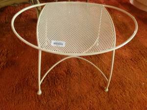 lot 33211 image: Vintage metal stool