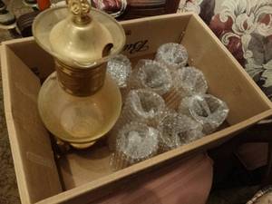 lot 33311 image: Vintage glass water set