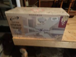 lot 33401 image: New in box ceiling fan