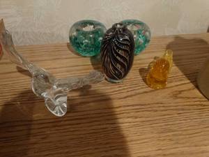 lot 33428 image: Assorted glass paper weights