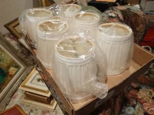 lot 33453 image: small lamp shades