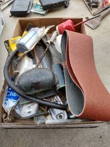 lot 4441 image: box of miscellaneous out of toolbox