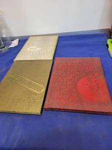 lot 5552 image: 1949 1951 and 1953 Benton St Joseph Missouri yearbooks