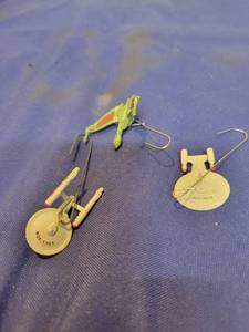 lot 5576 image: The ships of star trek 1995 Hallmark keepsake ornaments