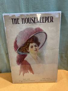 lot 7296 image: Advertising print of the housekeeper May 1908