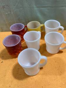 lot 7327 image: Fire king cups