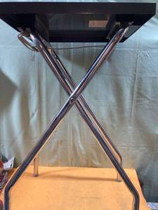 lot 7466 image: projector table (or TV stand) Plug-in on the side 30 inches to table top