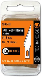 lot 3431 image: Techni Edge TE01-111 No. 11 Hobby Blades, 1-Pack