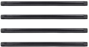 lot 4506 image: Pipe D�cor 1�� x 30�� Malleable Cast Iron Pipe Connector