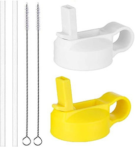 lot 4518 image: The Mass Wide Mouth Straw Lid Compatibility Most Sports Water Bottle