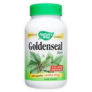 lot 4613 image: Natures Way Goldenseal Herp - 180 Capsules