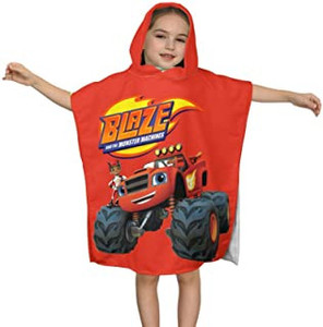 lot 6557 image: Blaze And The Monster Machines Beach Poncho