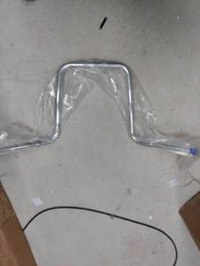 lot 6596 image: 17 Tall Ape Hangers for Motorcycle, Unknown Make and Fit