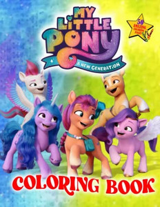 lot 8041 image: My Little P�n� Coloring Book  2 for 1 money