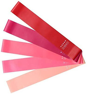 lot 8077 image: Madfit 2020 - 5 Pack Latex Resistance Bands - Exercise Bands for Legs and Buttocks at Home and at the Gym