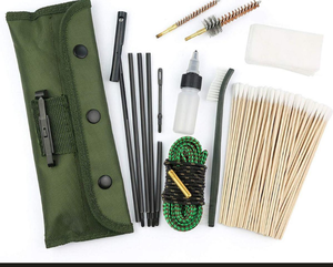 lot 3456 image: Twod Cleaning KitCleaning Brushes Supplies with Accessories and Tools Pouch