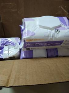 lot 3469 image: Elements Everyday Wipes Sensitive 9 Packs  810 Wipes