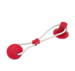 lot 3535 image: Suction Cup Dog Toy  Floor Suction Dog Toy  Suction Tug of War Dog Toy