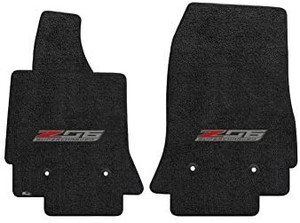 lot 9358 image: Fits 2014-2018 C7 Corvette Z06 Floor Mats - Lloyds Mats  Black