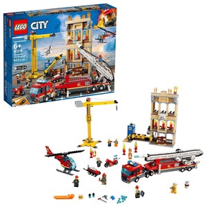 lot 2729 image: Lego City Downtown Fire Brigade Building Kit (943 Pieces) -Retail $135.36