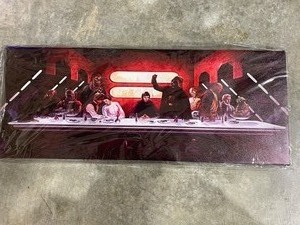 lot 2737 image: Star Wars Canvas Art - Retail$47.99