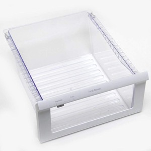 lot 2743 image: Frigidaire Crisper Drawer Unit -Retail $130.00