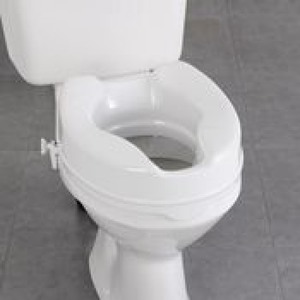 lot 2745 image: Sammons Preston-66101 Homecraft Savanah Raised Toilet Seat - Retail $31.77