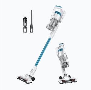 lot 1031 image: Eureka - RapidClean Pro Lightweight Cordless Vacuum Cleaner Stick - White - Retail $154.99