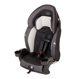 lot 2991 image: Evenflo - Chase Plus Booster Car Seat, Huron - Retail $58.00