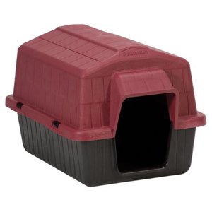 lot 1098 image: Petmate Barnhome III Plastic Dog House, RedBlack, X-Small, 26.50L x 18W x 16.50H