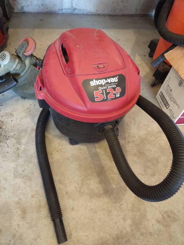 Shop Vac 5 Gallon Quiet Series L L Family Estate Sales Spectacular Online Auction Featuring Great Furniture Antique Vintage Items Collectables Maytag Neptune Washer Dryer Patio Tools And