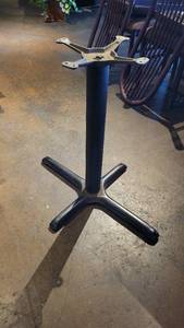 lot 30115 image: 28in Table Metal Base