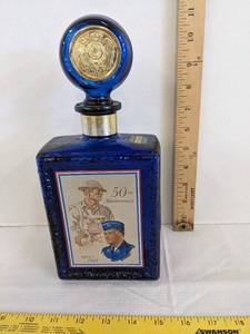 lot 412 image: American legion 50th Anniversary commemorative bottling by G.W.Dant decanter