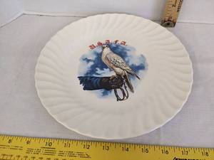 lot 420 image: United states air force academy, ceramic plate