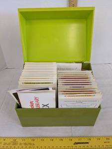 lot 505 image: Food recipe organizer